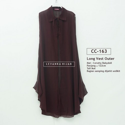 CC-163 Long Vest Ceruti